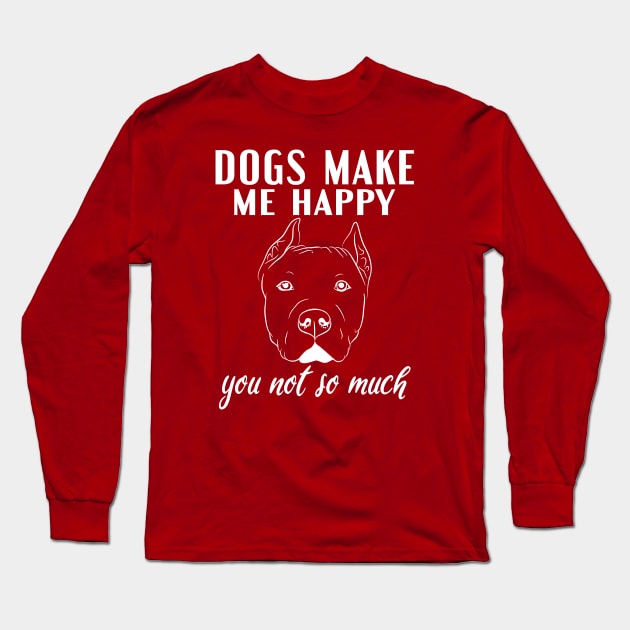 dogs Long Sleeve T-Shirt by designnas2